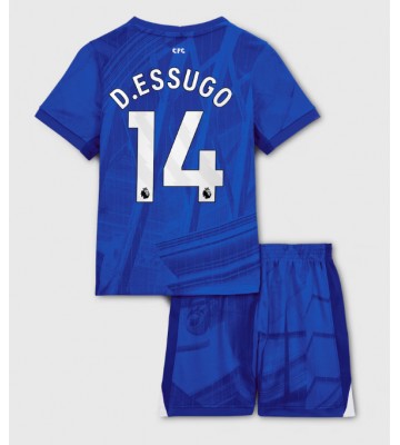 Chelsea Dario Essugo #14 Dětské Domácí Dres 2025-26 Krátký Rukáv (+ trenýrky)